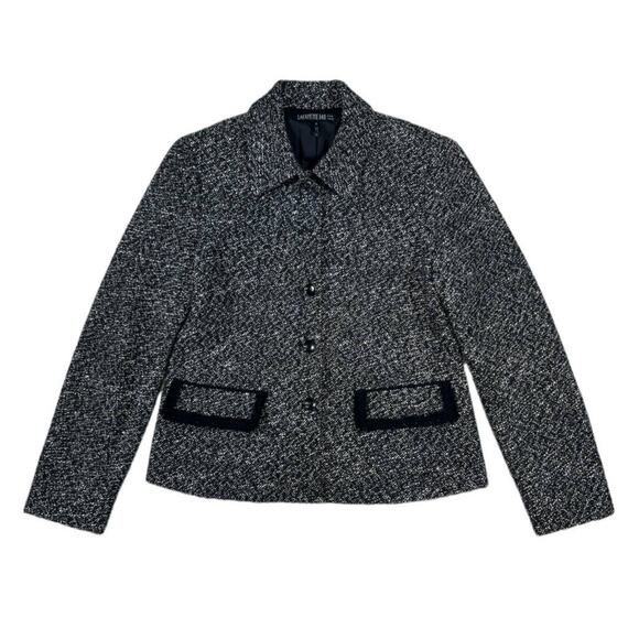 Lafayette 148 New York Gray Jacket Blazer | Size 8 - Picture 1 of 5